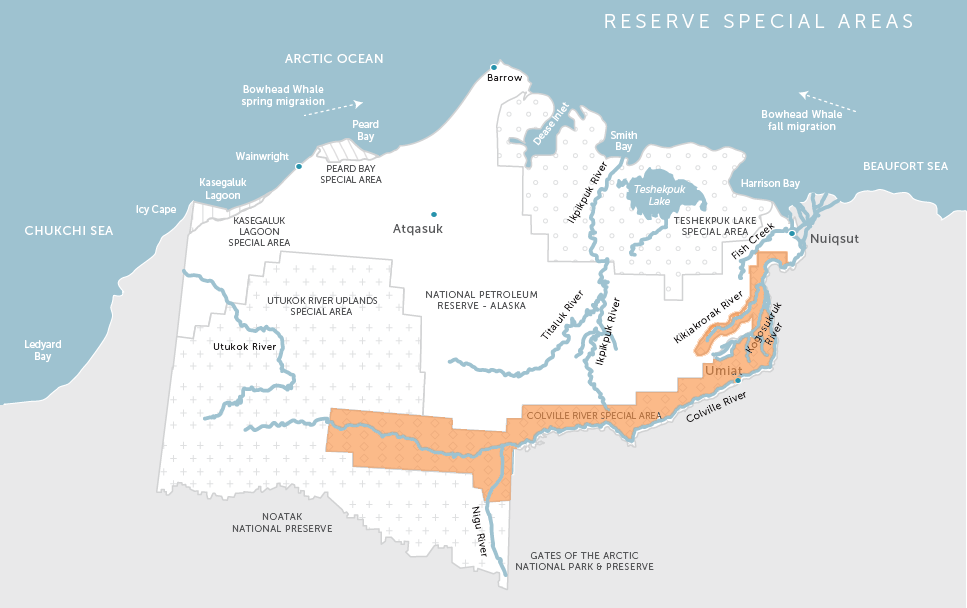 Colville River Map