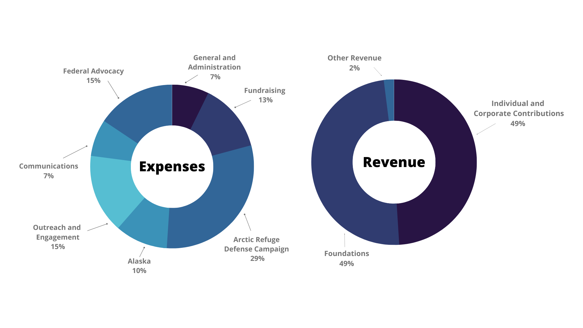 FY22 Annual Report Combined Expenses & Revenue